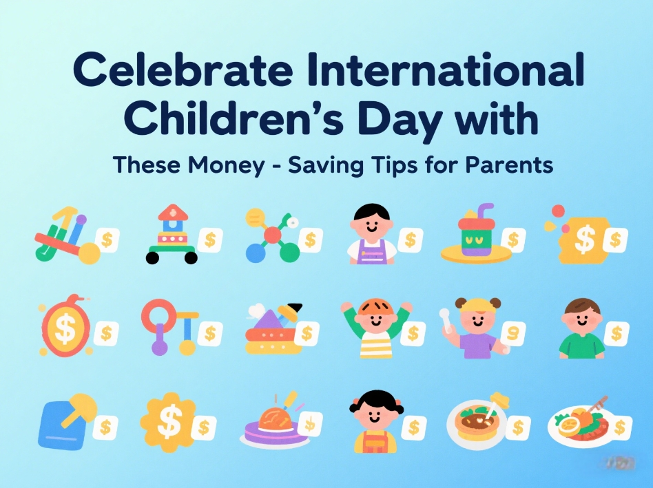Celebrate International Children's Day with These Money-Saving Tips for Parents
