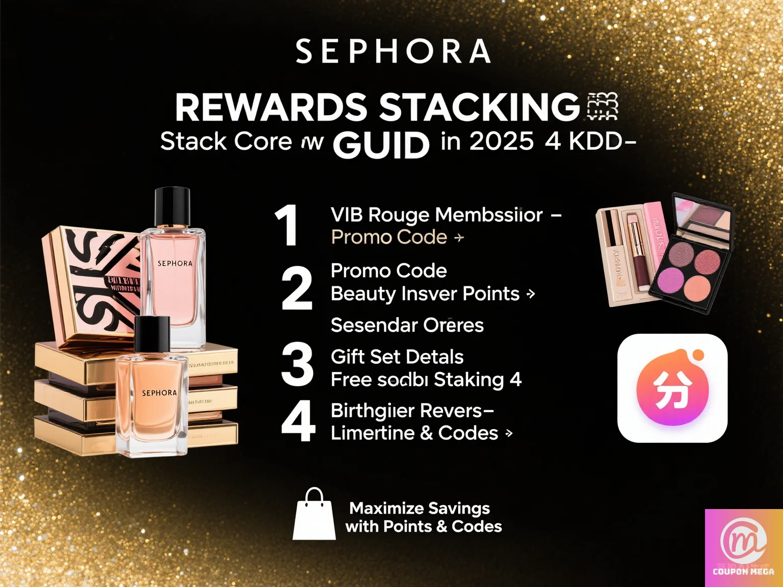 Stack Sephora Promo Codes with Rewards in 2025