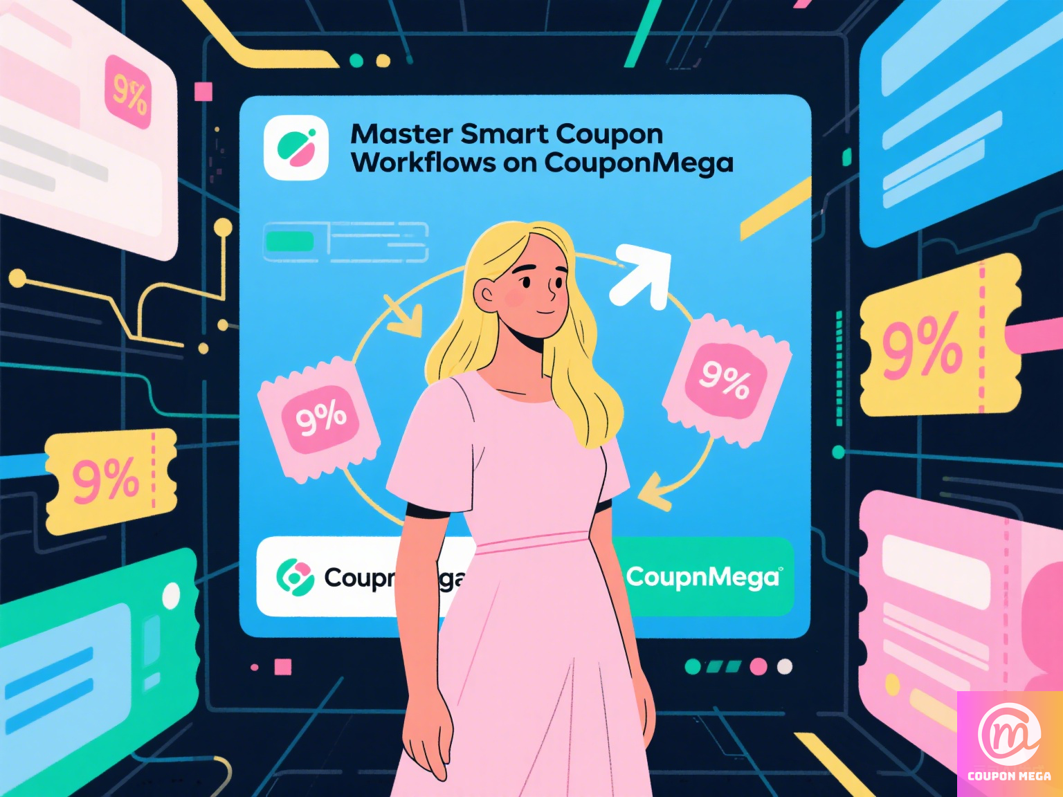 Master Smart Coupon Workflows on CouponMega