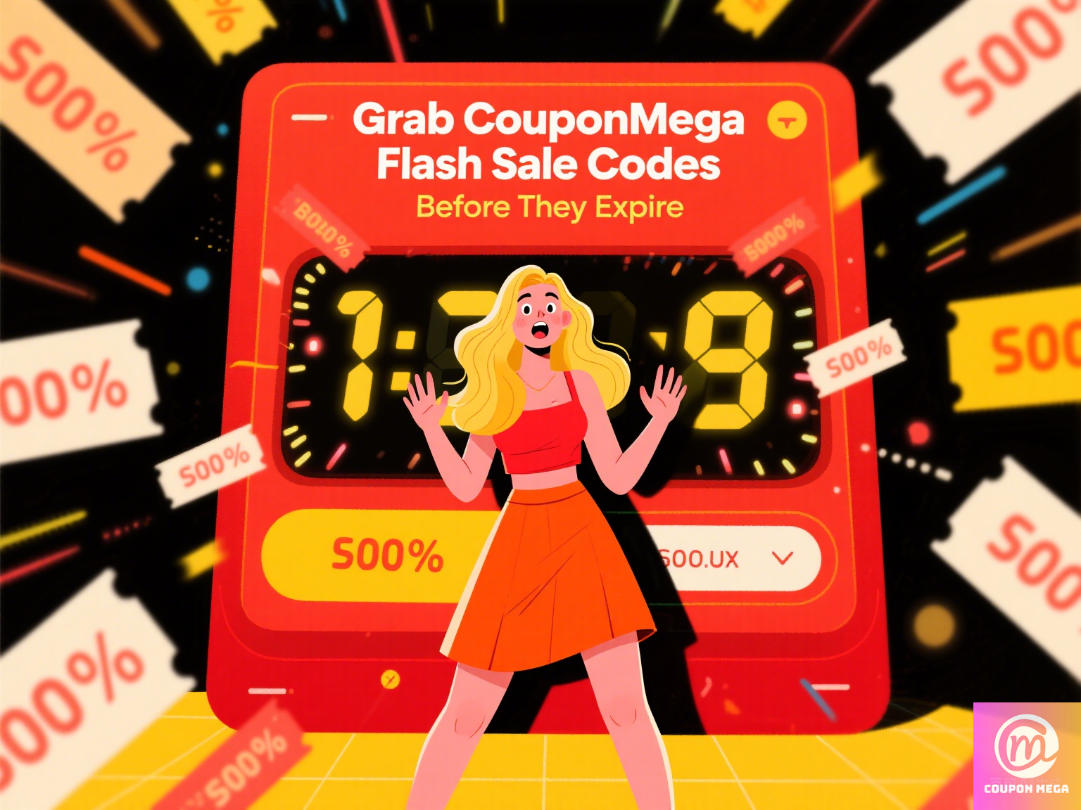 Grab CouponMega Flash Sale Codes Before They Expire