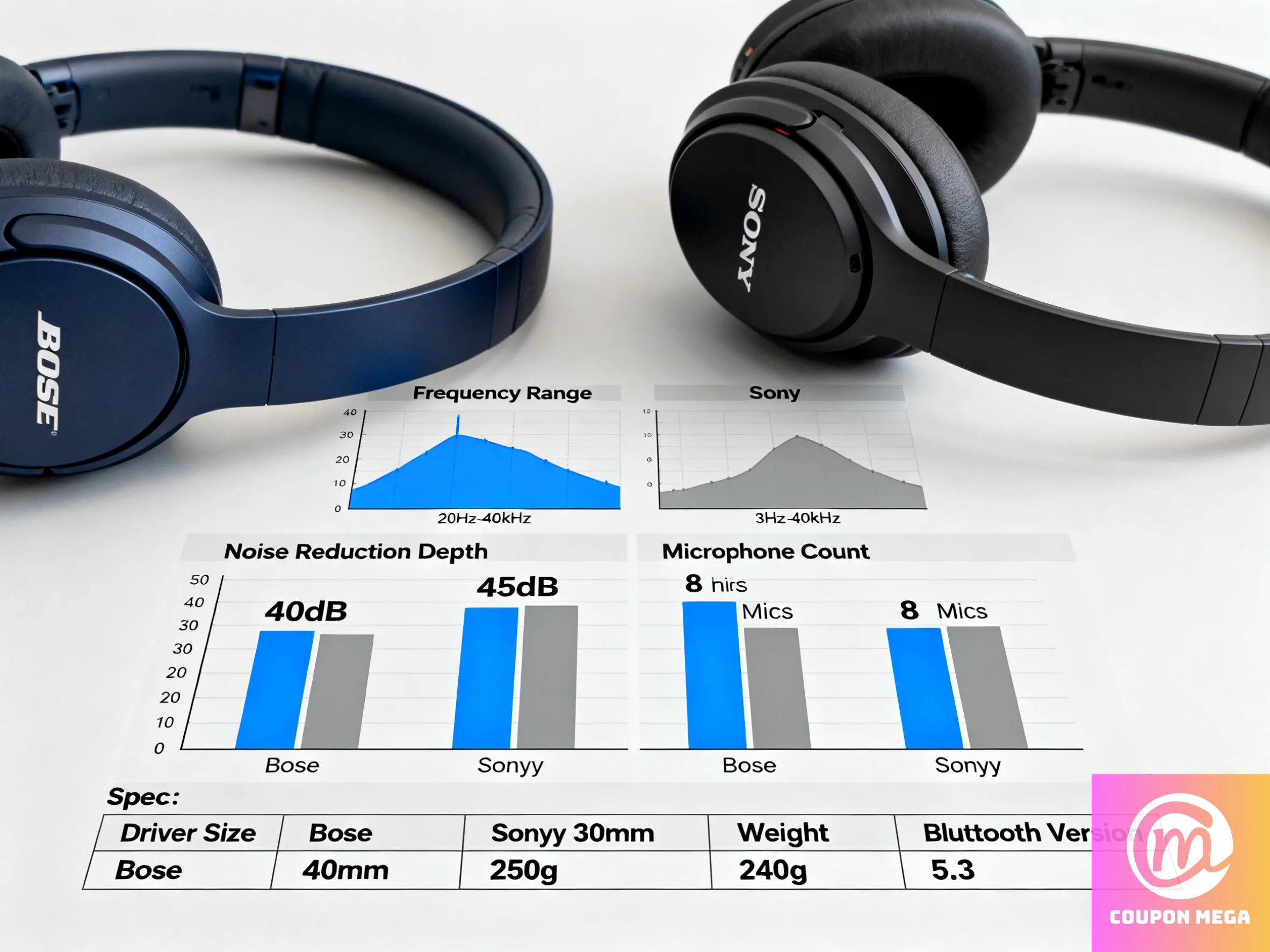 Best Noise Cancelling Headphones 2025: Bose vs Sony