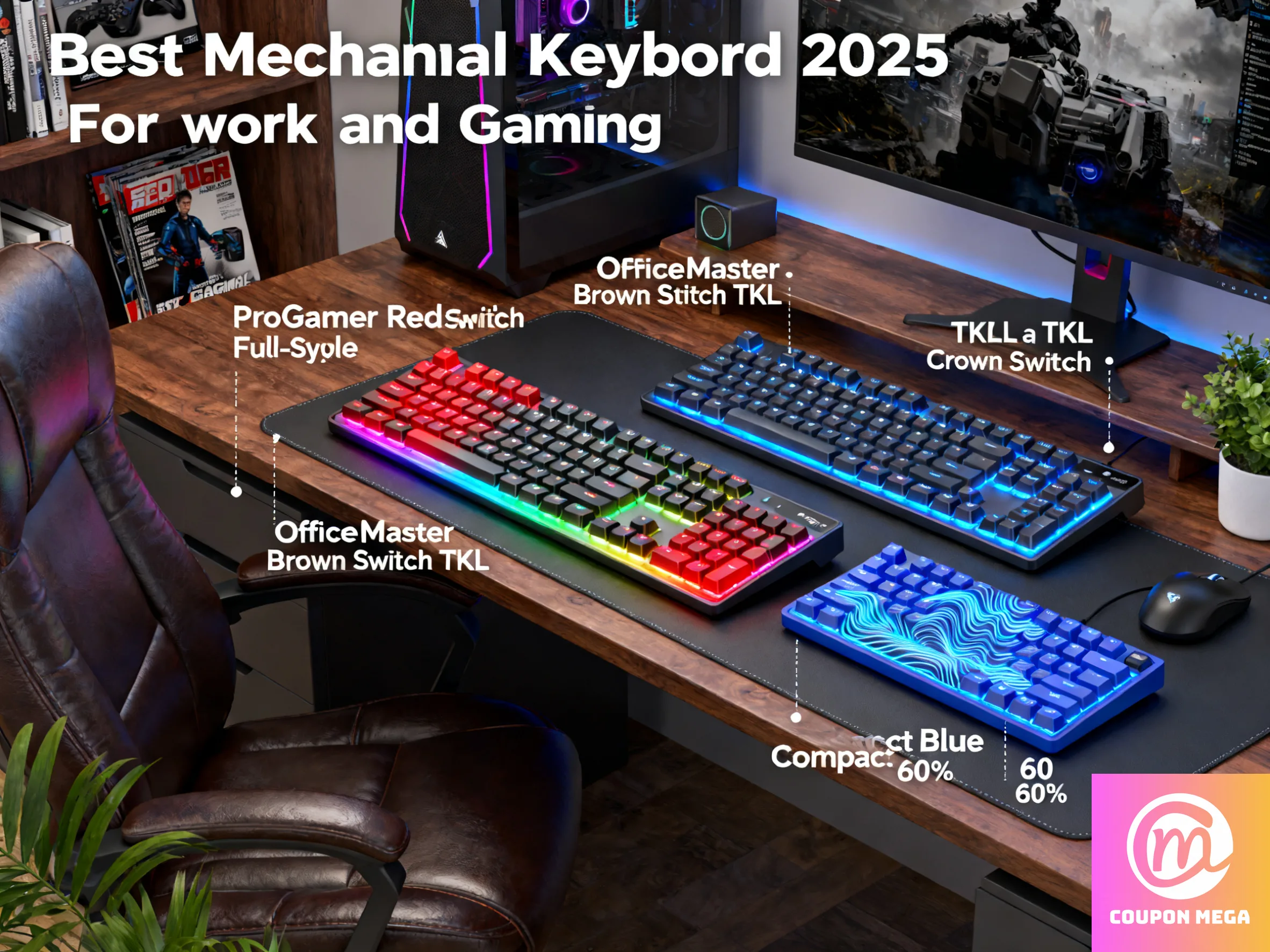Best Mechanical Keyboards 2025 for Work and Gaming