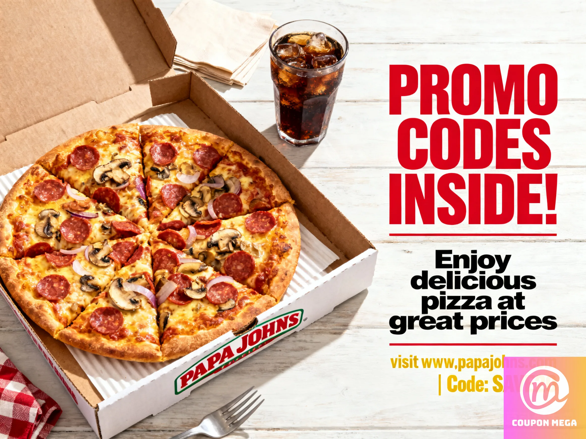 Papa John’s Pizza Promo Codes: Save on Your Favorite Pizzas in 2025