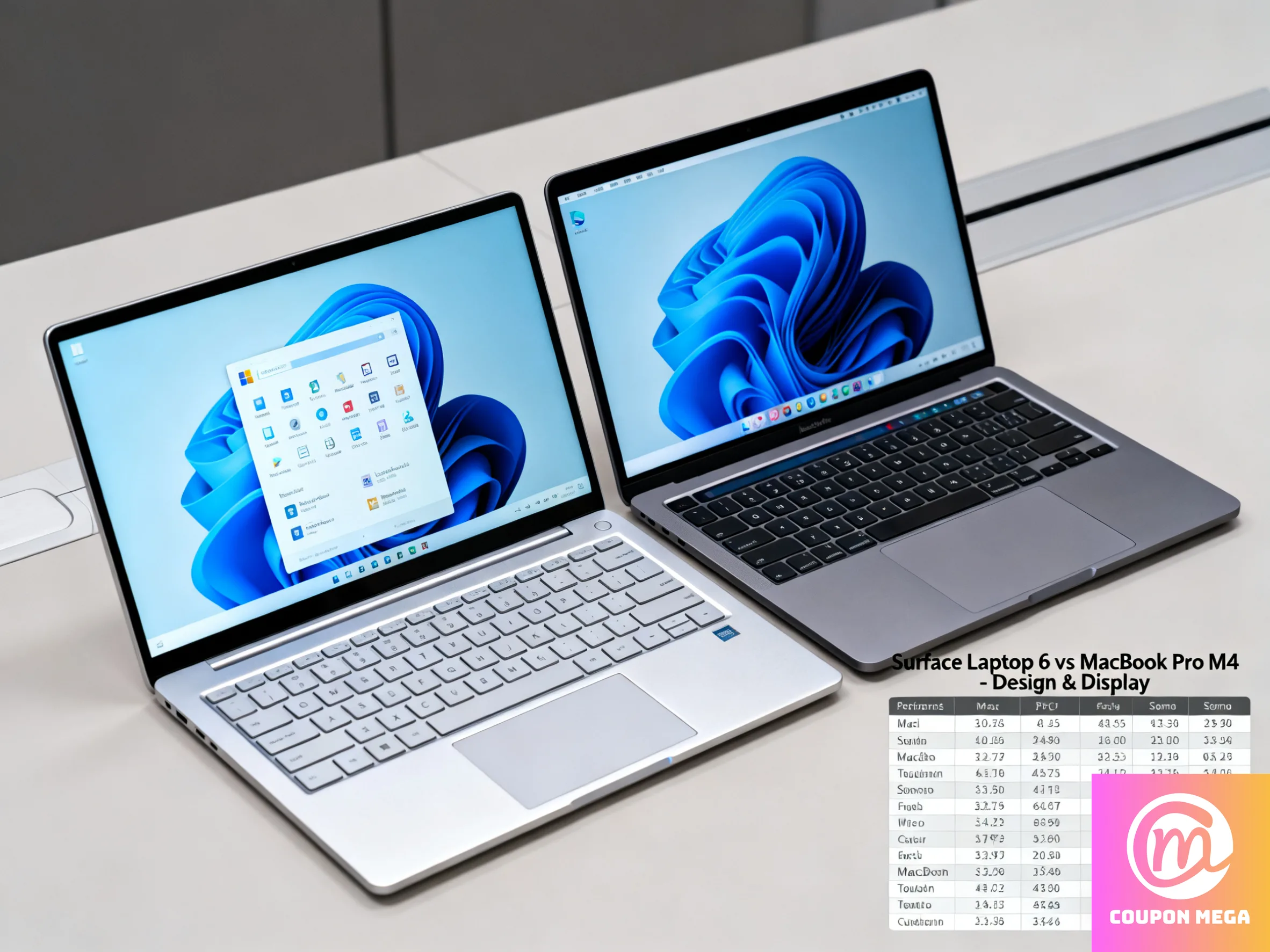 Microsoft Surface Laptop 6 vs MacBook Pro M4: Performance Face-Off (2025)