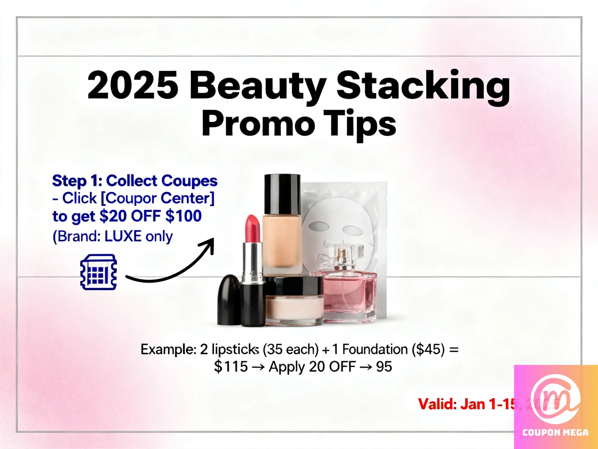 Beauty Store Promo Stacking Tips 2025: Maximize Your Savings on Makeup & Skincare