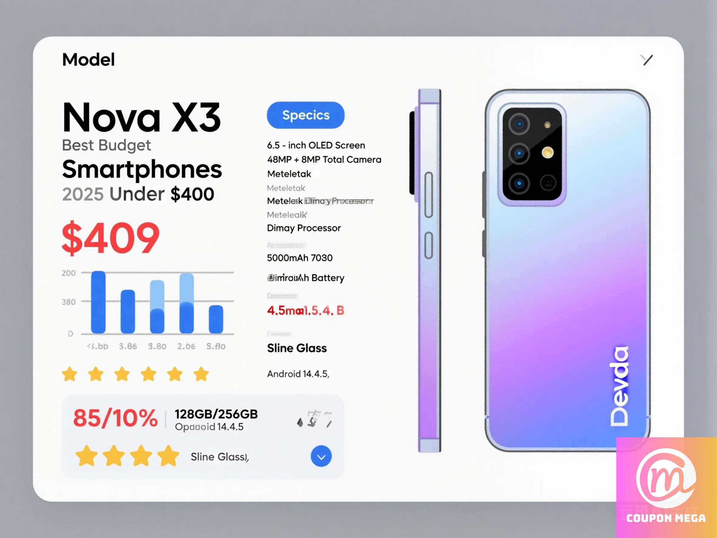 Best Budget Smartphones 2025 Under $400