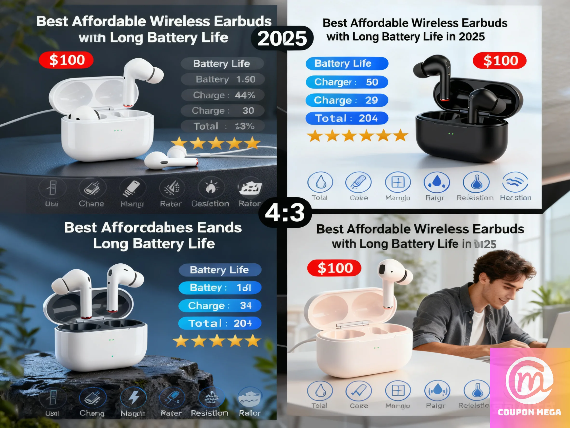 Best Affordable Wireless Earbuds with Long Battery Life in 2025