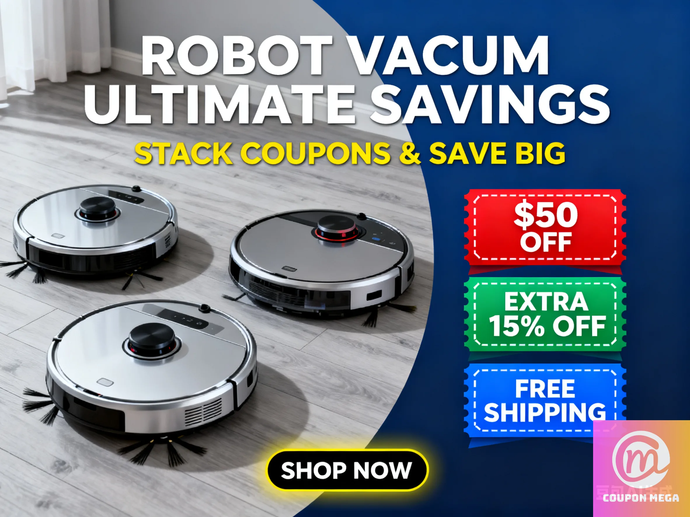 Robot Vacuum Coupon Stacking Strategy 2025: How to Save Big on Smart Cleaning